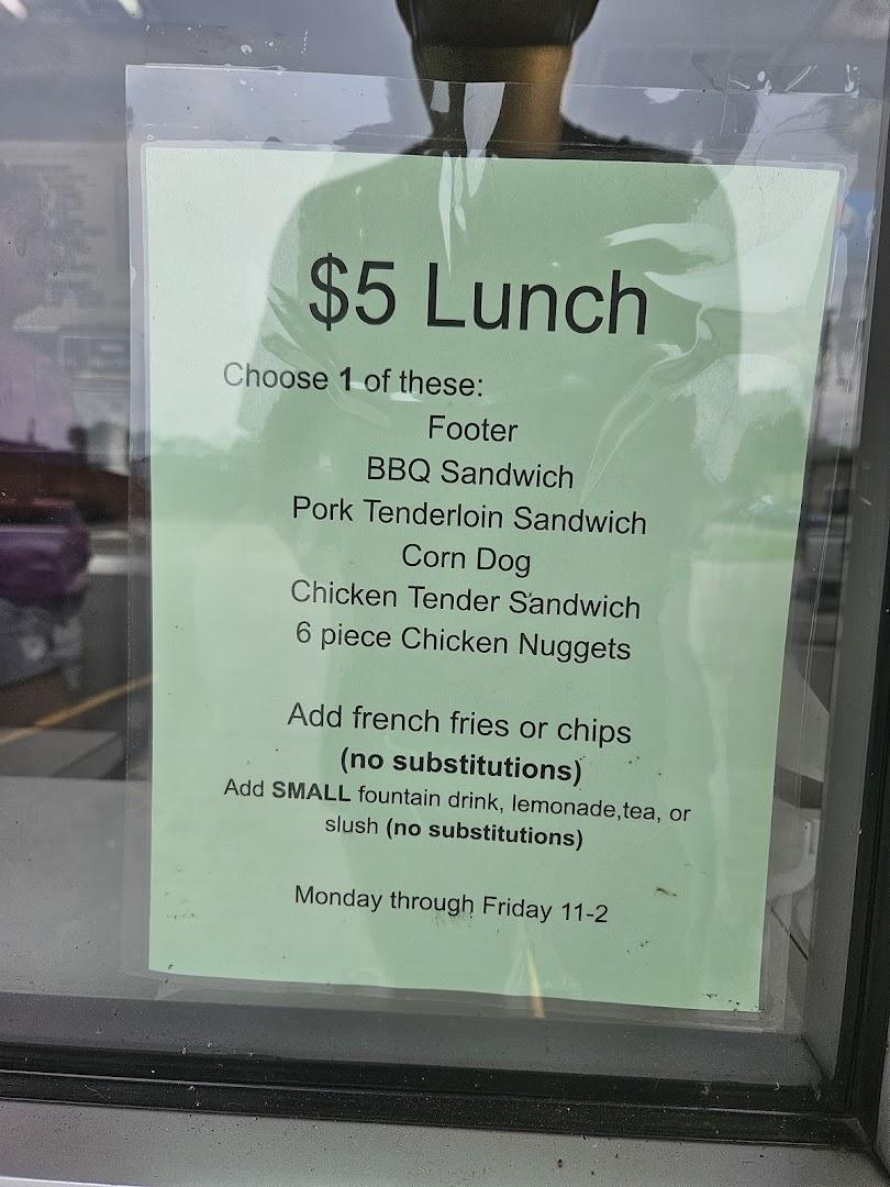 Misty's Kone Shoppe Menu